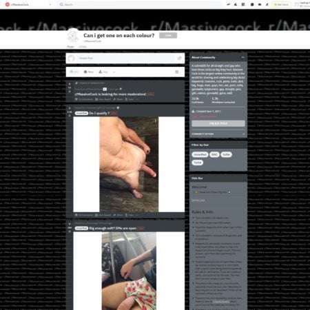 Reddit MassiveCock